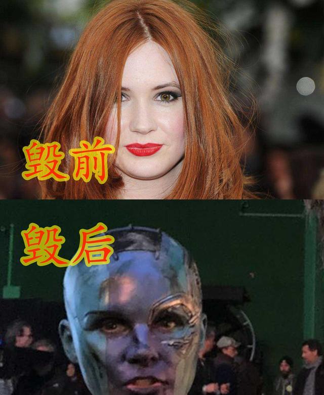 女神如何毁形象寡姐靠表情星云靠化妆看到绯红女巫输了