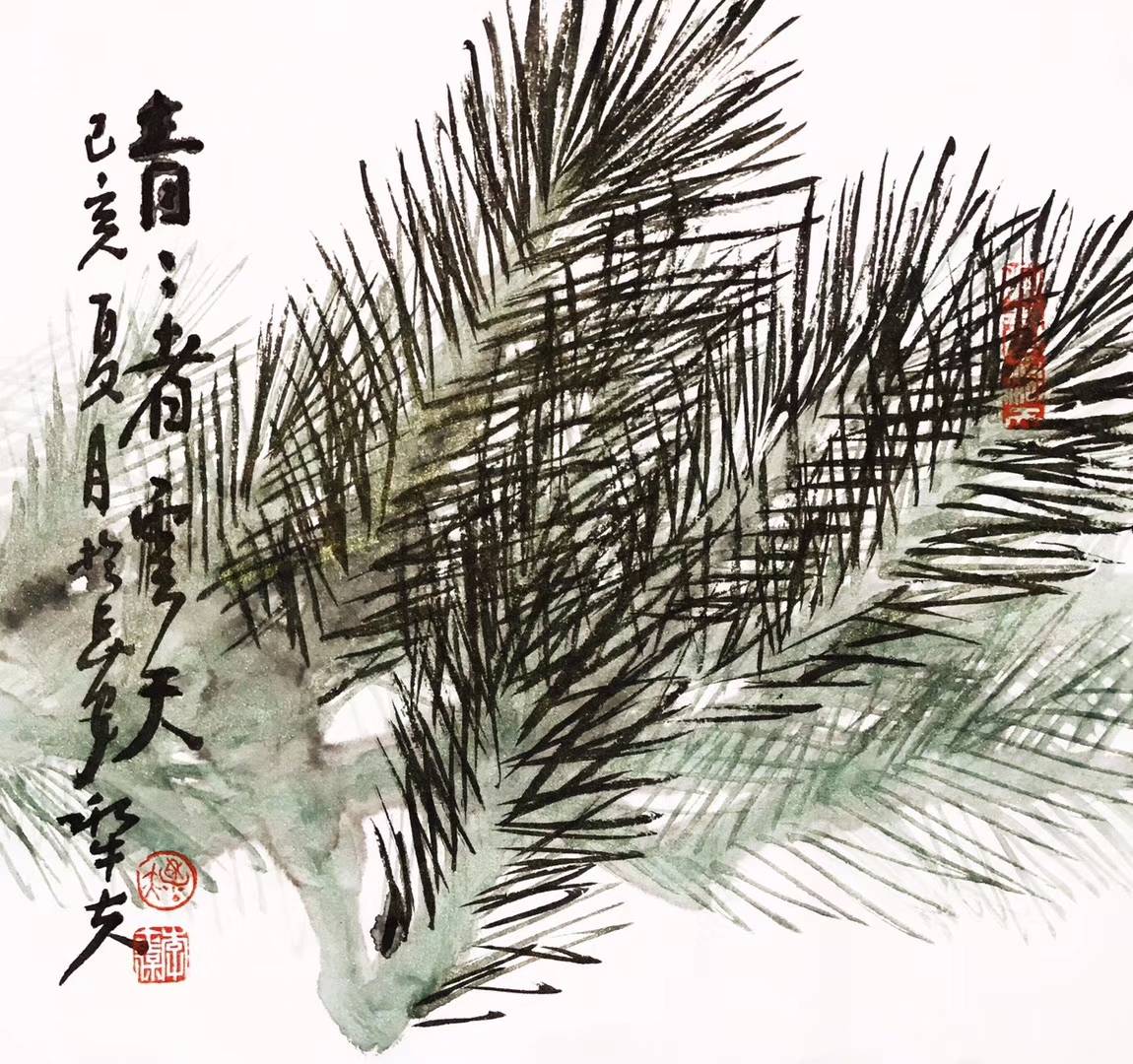 名家推荐——犁夫金墨花鸟画|花鸟画|陈瑶生|王少石_新浪网