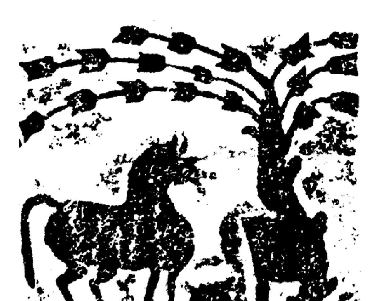 汉画像石——马(3)|画像石|绥德|陕西_新浪新闻