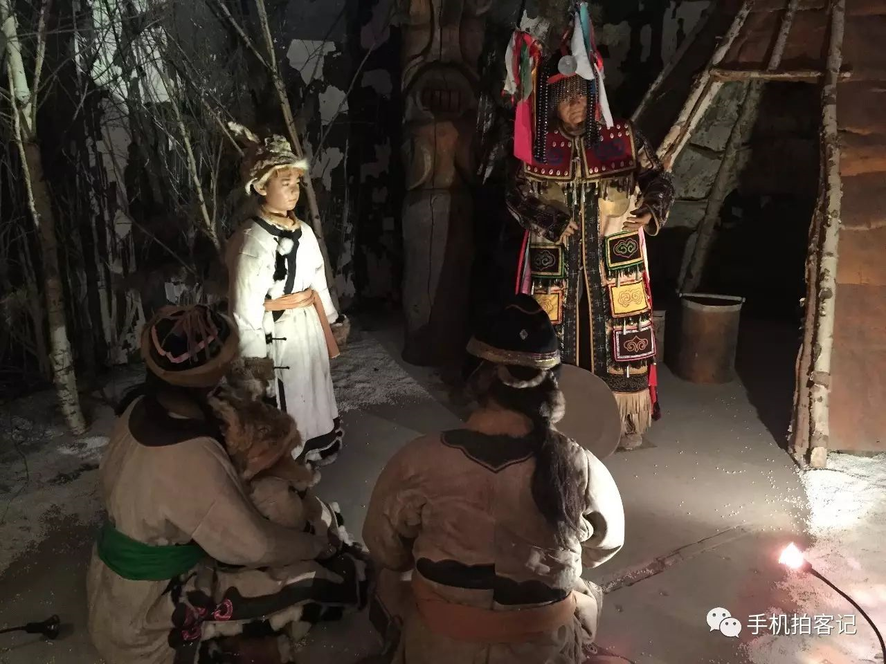 赫哲族萨满舞-黑龙江省非物质文化遗产-图片