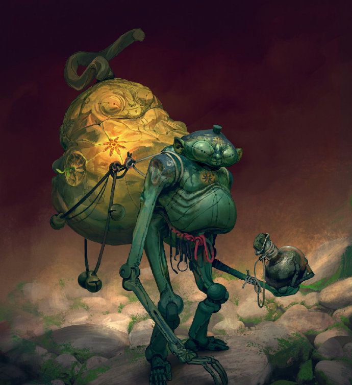 诡异恐怖的怪物设计,概念设计师victor quaresma作品欣赏