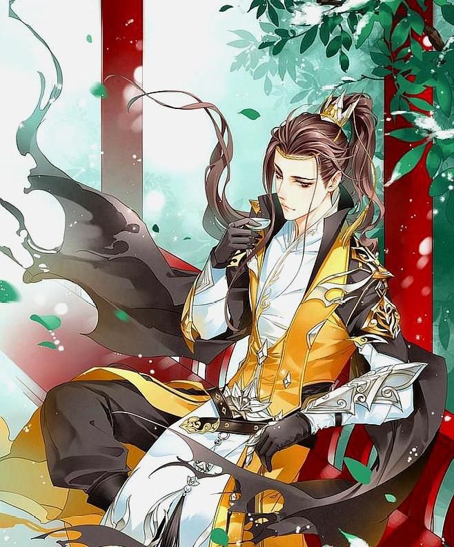 人物绘画古风男神插画图集公子如佳人美俊皆有之