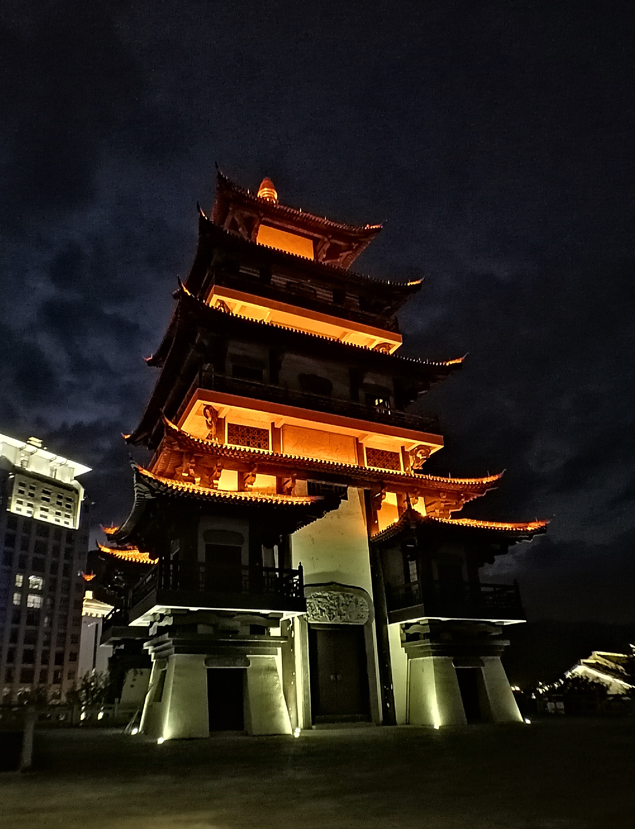 富有民族特色县浙江景宁畲族自治县夜景|浙江|景宁|畲族_新浪新闻