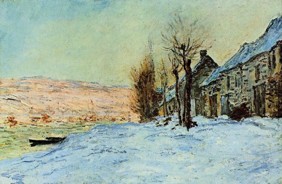 法国著名印象派画家laude Monet风景画作品欣赏