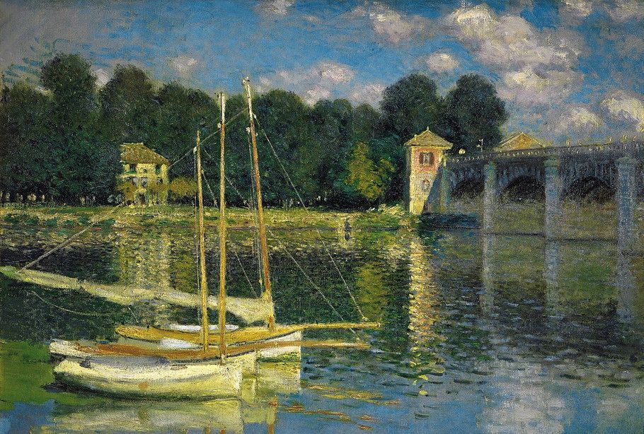 法国著名印象派画家laude monet风景画作品欣赏