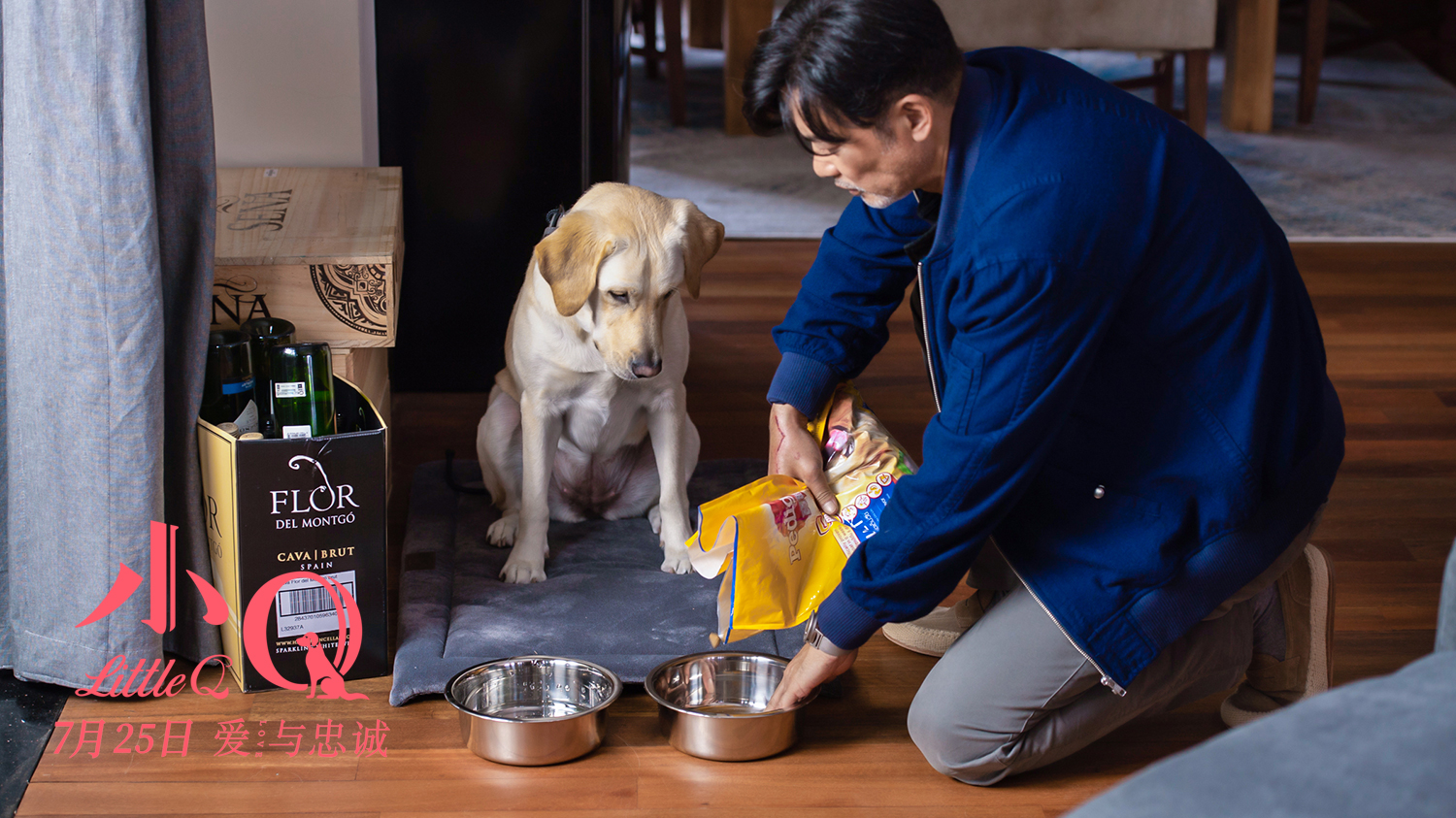 "《小q》的确是一部很有意义的电影,非常推荐爸爸妈妈们趁着暑假陪着