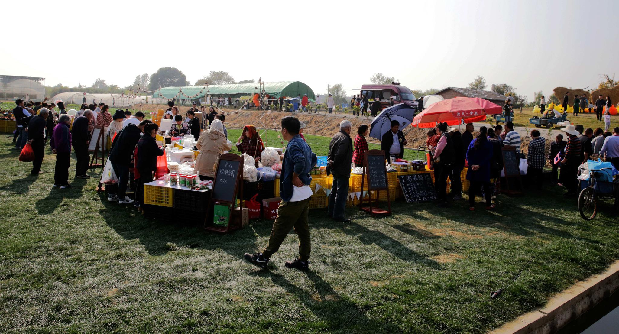 田园集市真兴旺