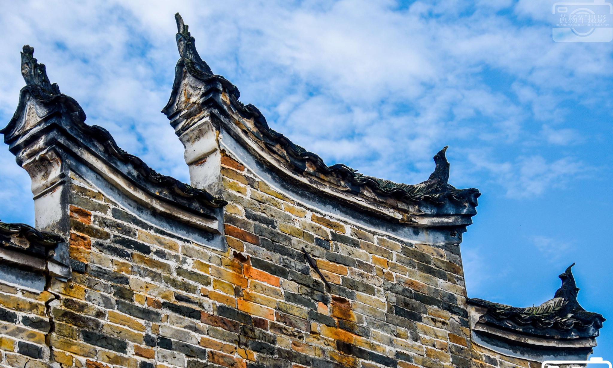 赣县区清溪古村的马头墙赏古建筑的古韵_高清图集_新浪网