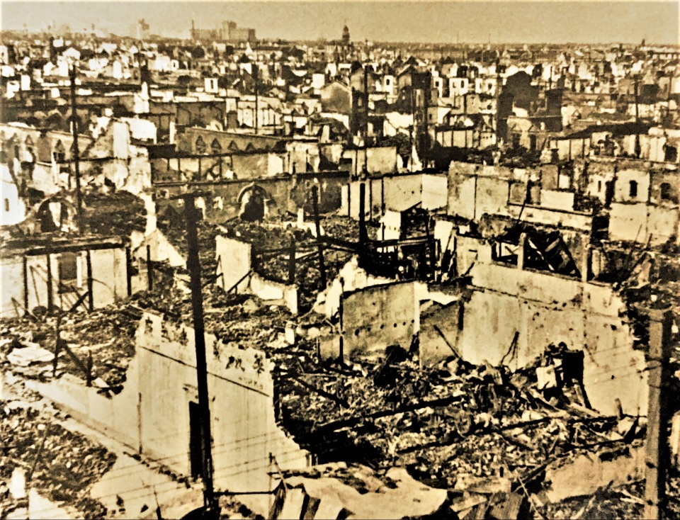 老照片惨烈的淞沪会战