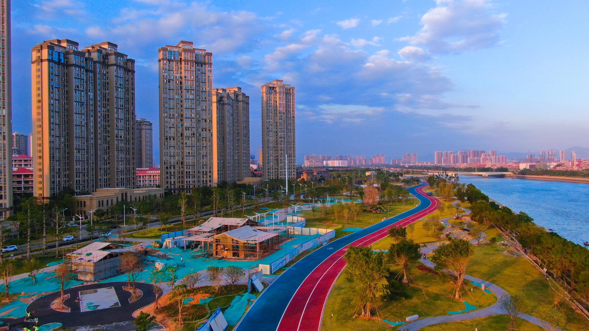 在厦门这地方又多了一条马拉松彩虹跑道,你会选择居住在这吗