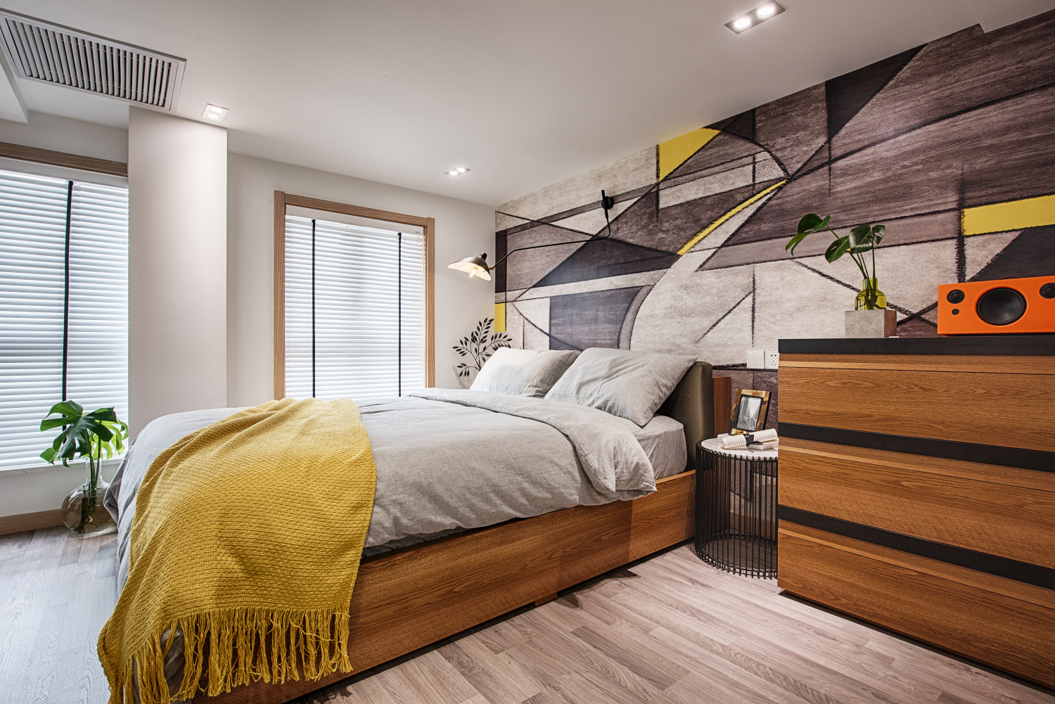 杨森作品:71平挑高loft改小跃层,23万打造年轻人自由开敞大空间