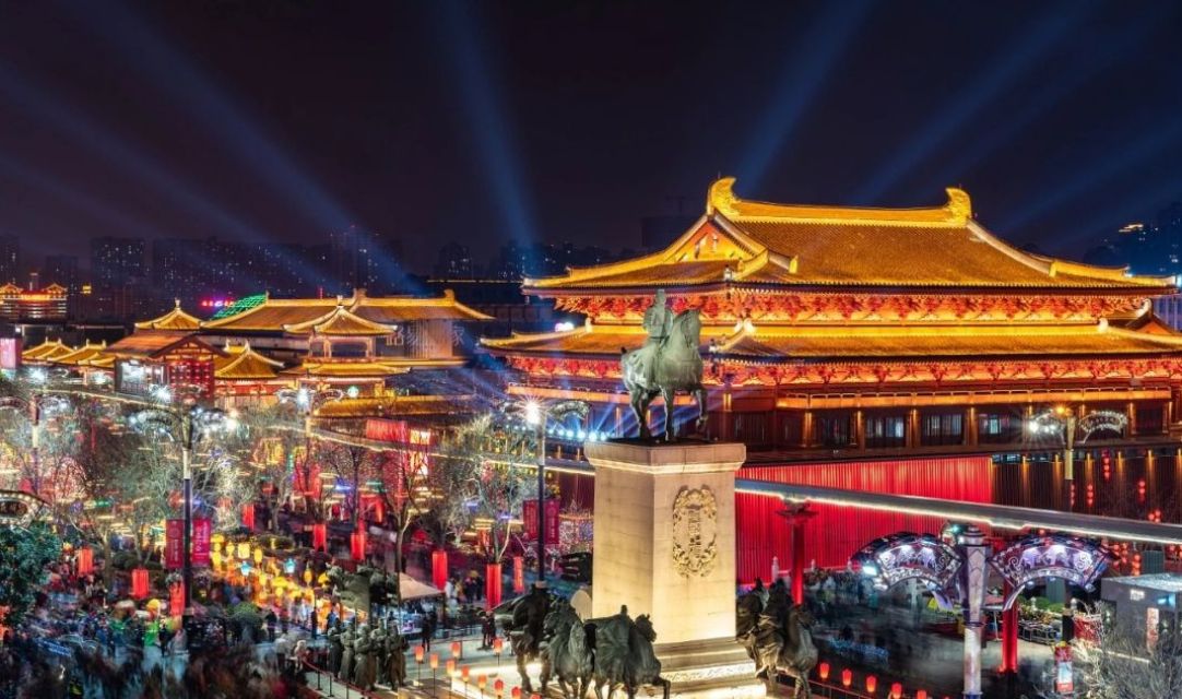 故宫灯会西安不夜城都是这么美轮美奂