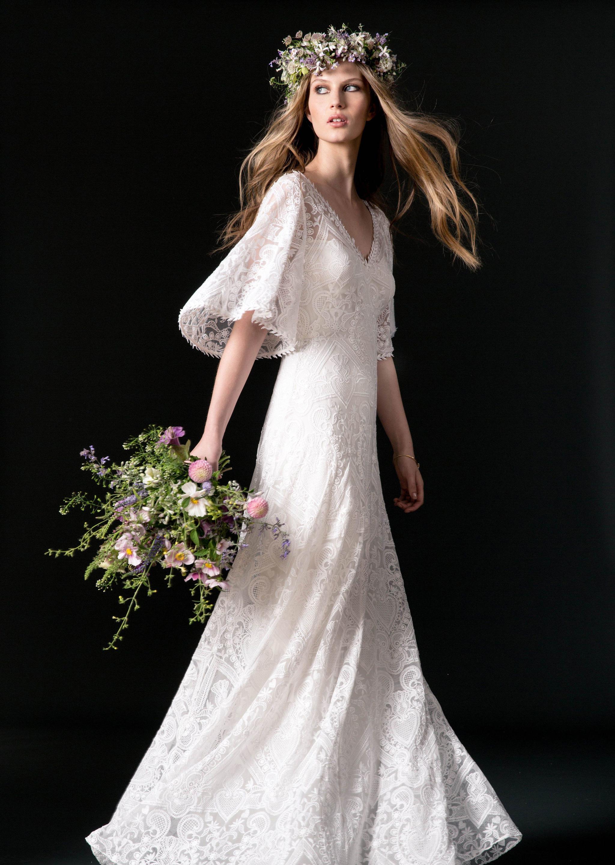 temperleylondon:犹如雅典女神一般的婚纱礼服系列