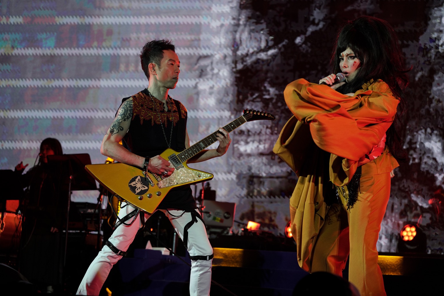 嘉宾包括lmf,廿四味,秋红乐队jan,北京地狱猫乐团的dh,台湾的怕胖团及