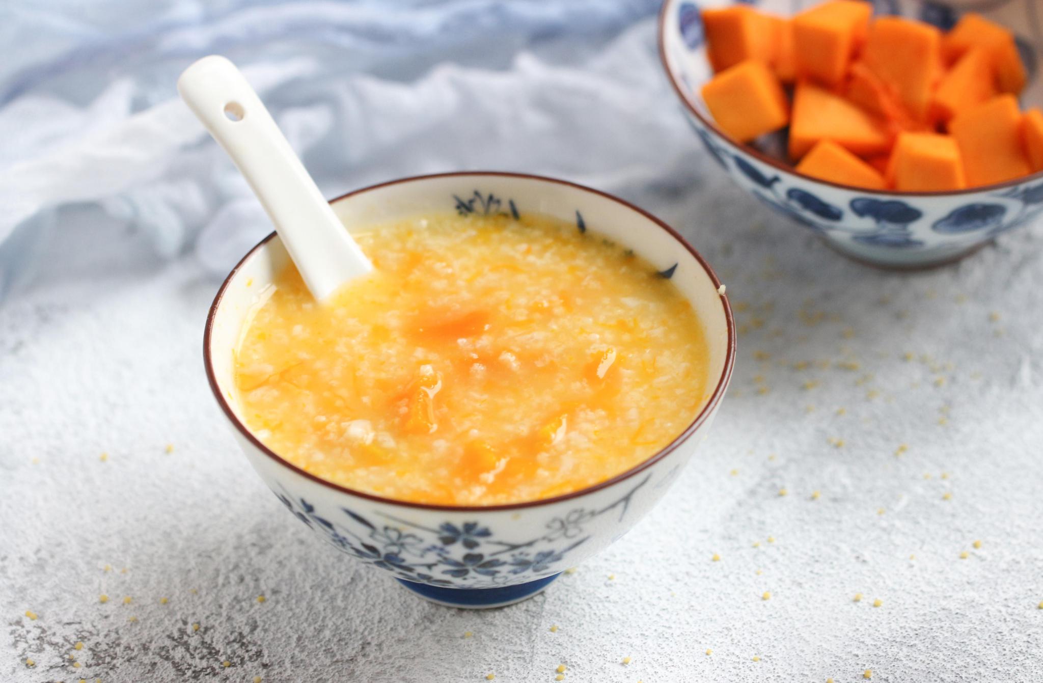 南瓜和它一起煮粥,营养滋补,暖心暖胃,冬季早餐不能少了这碗粥