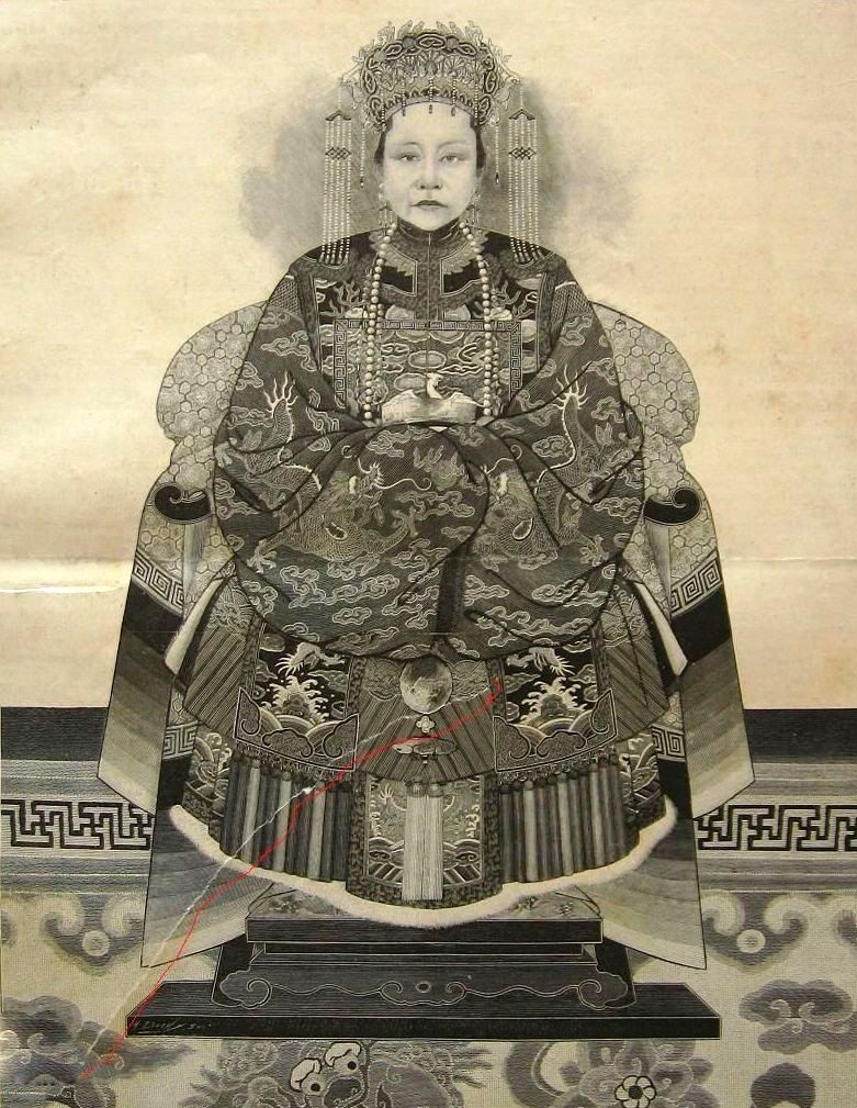 10张慈禧太后肖像画图3她最满意图8大胆拖到菜市口砍了