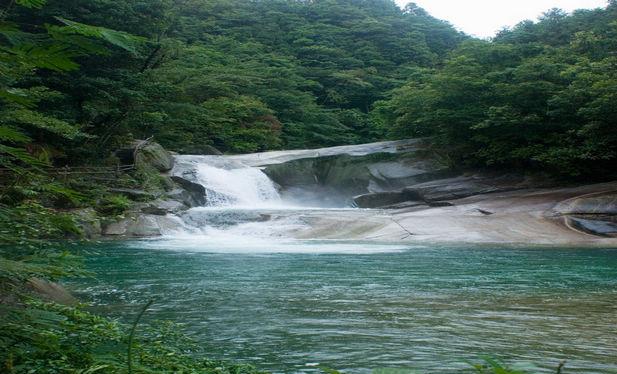 原始自然风光广西融水县元宝山
