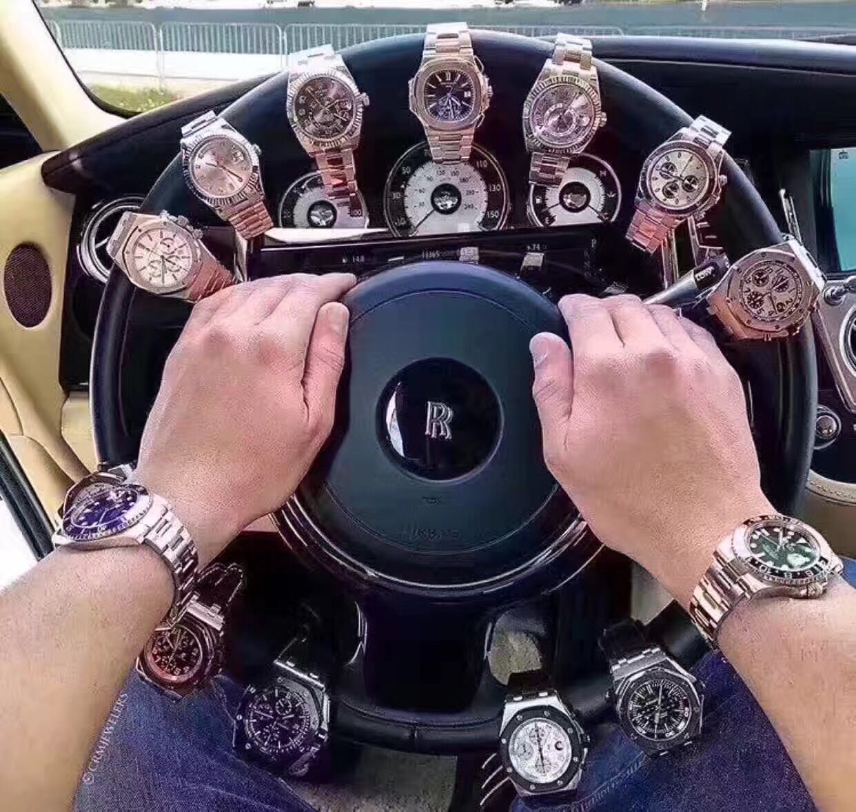 小时候过年你在手上画过手表吗