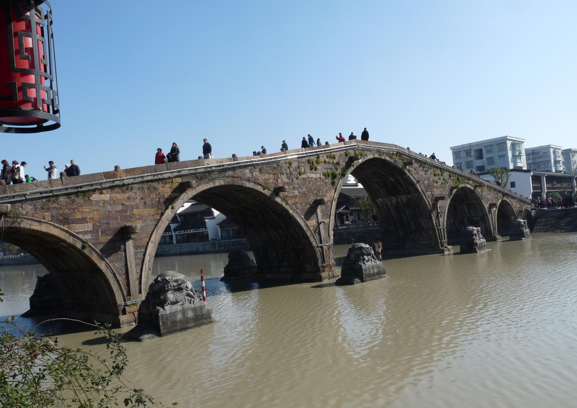 京杭大运河上的古桥——杭州余杭塘栖的广济桥