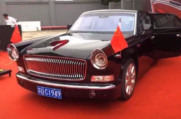 网友实拍苏州红旗l9,车牌"1949"太亮眼!_高清图集_新浪网