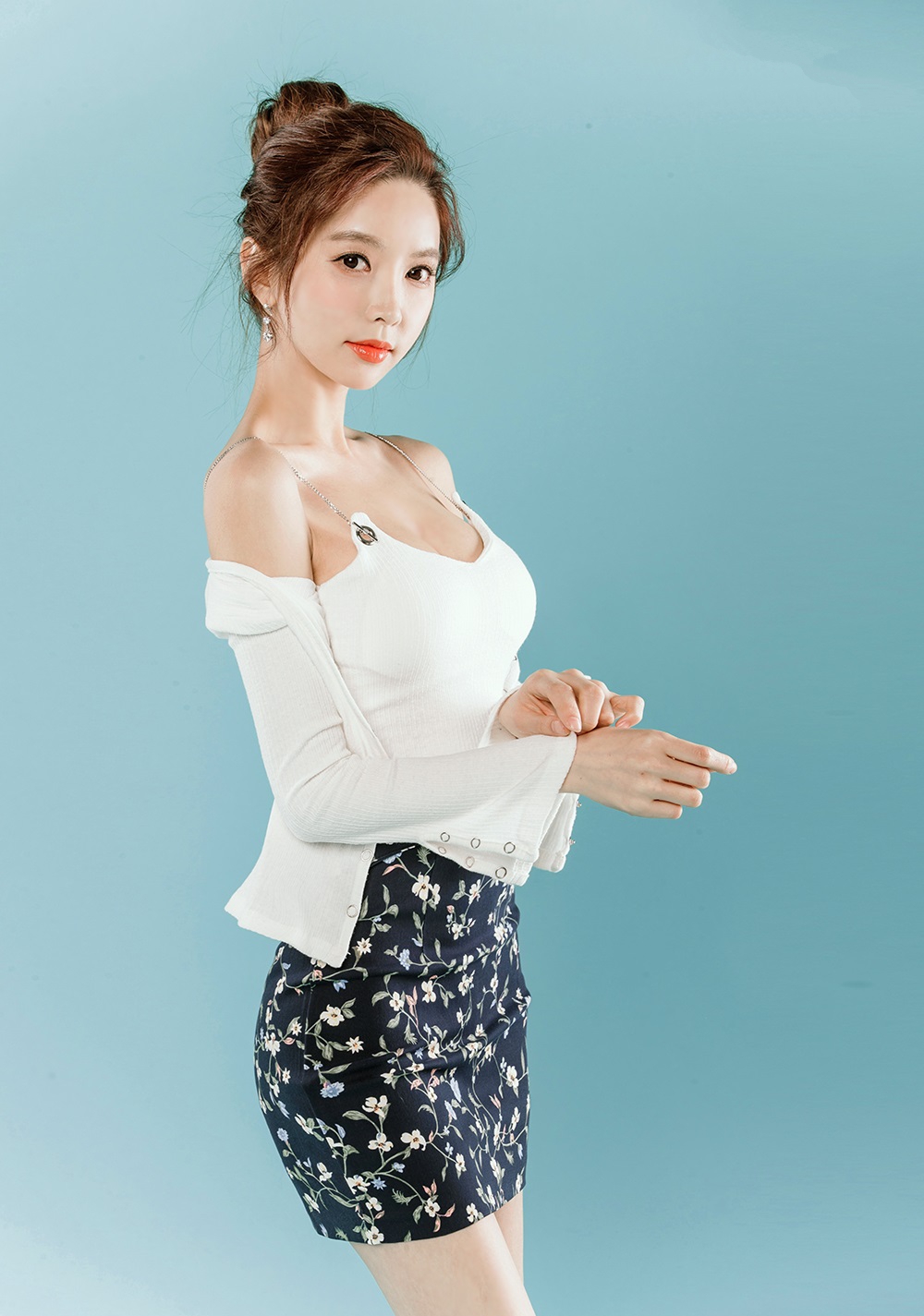 清秀的美丽,贤淑的感觉