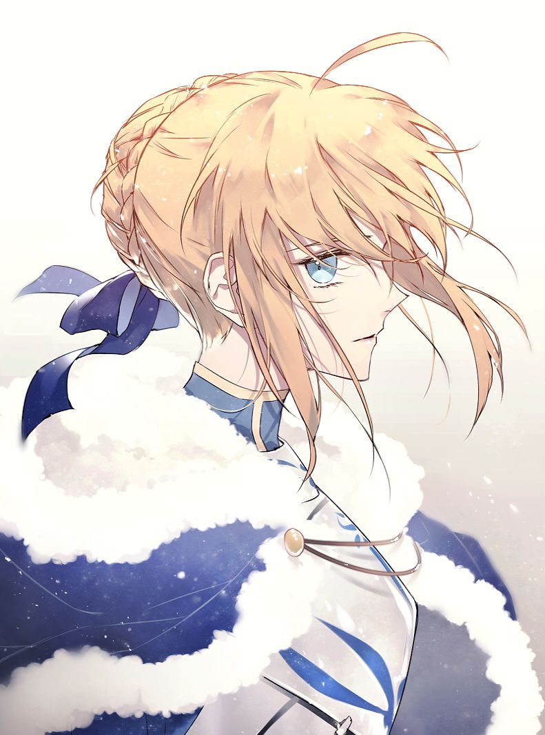 fgo动漫美图:阿尔托莉雅帅气登场,要用圣剑证明亚瑟王威名