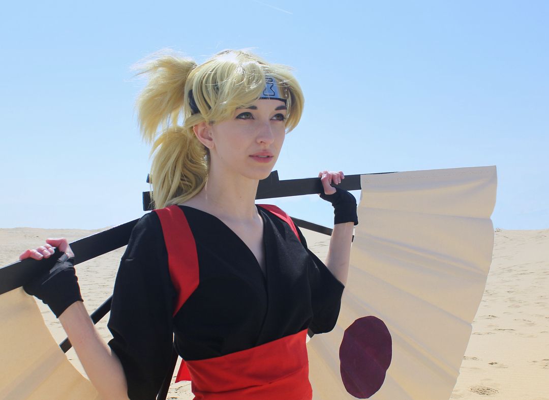 火影忍者风之国美女砂忍手鞠cosplay