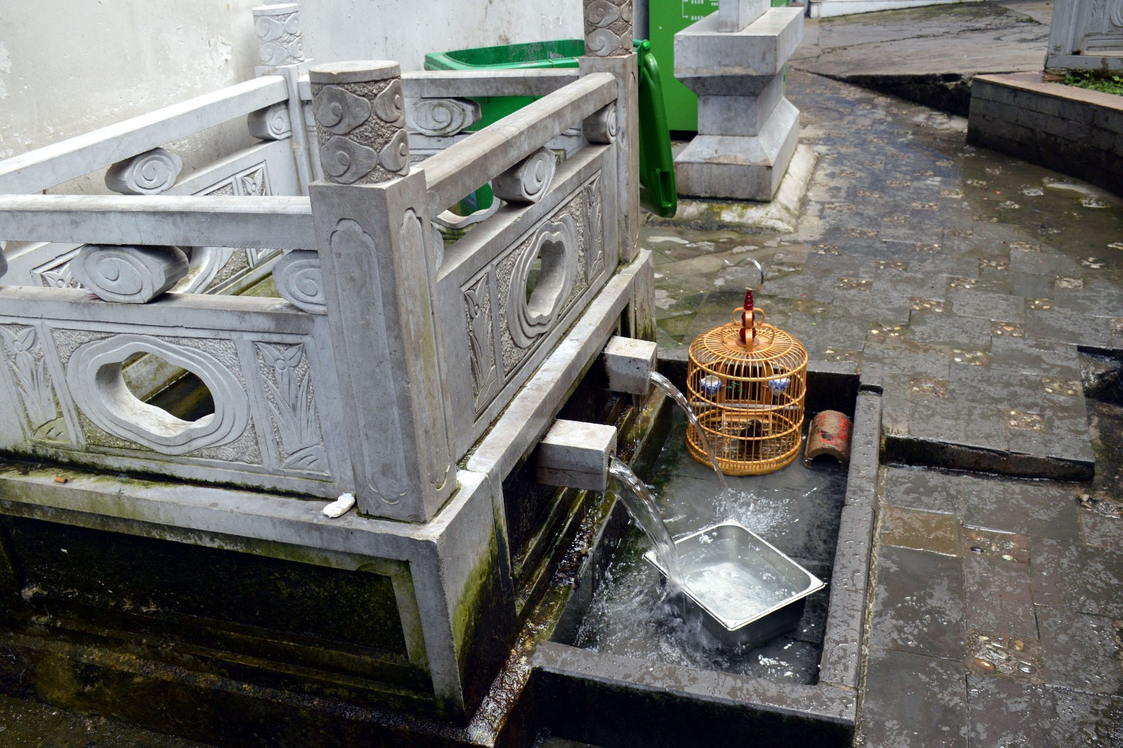 600年古井藏身闹市 至今有人担水喝