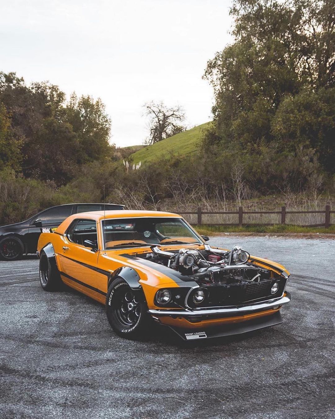 1969年福特野马mustang就有双涡轮?