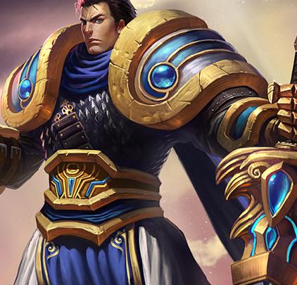 改版后的盖伦,e往直前_高清图集_新浪网