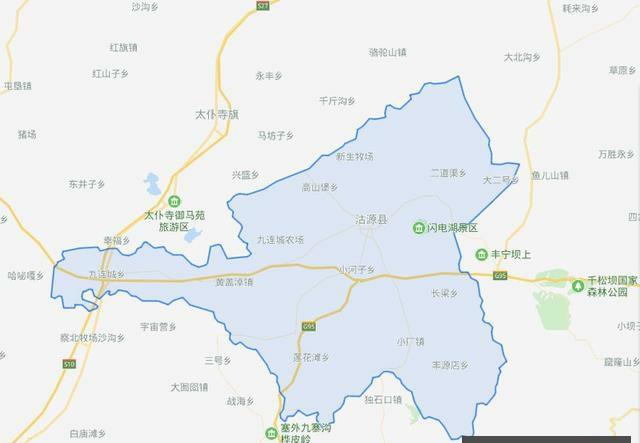 河北张家口沽源县----以沽河之源得名