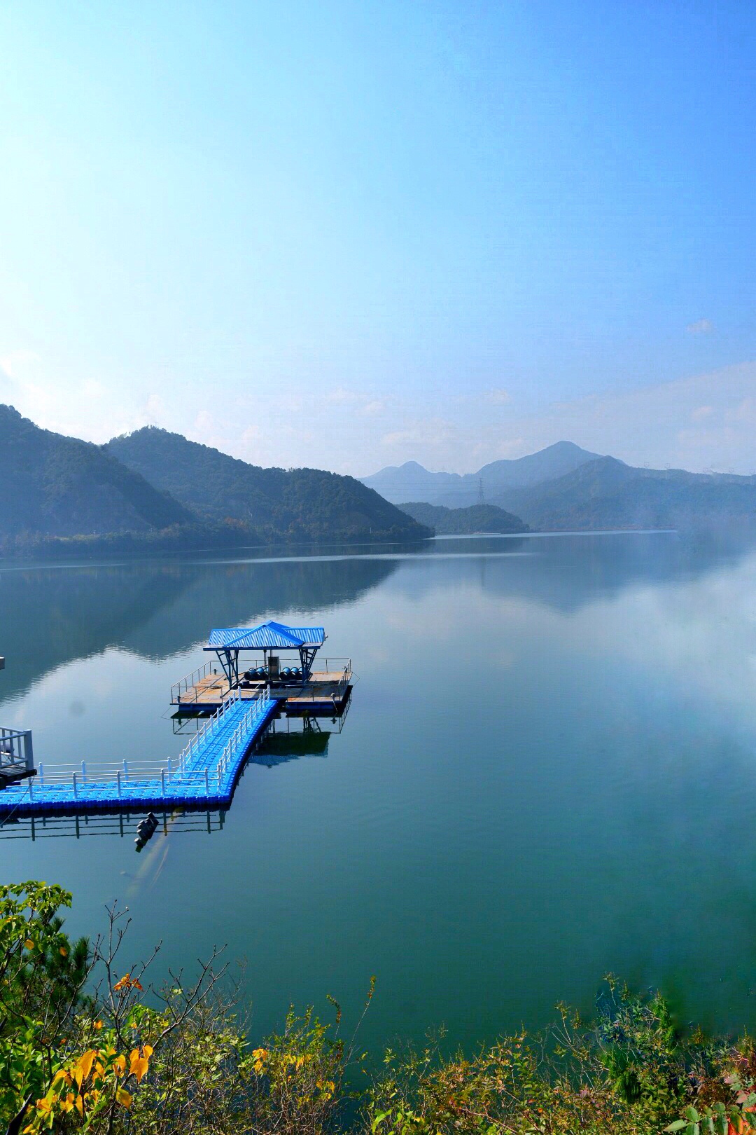 美丽幽静的太湖水库原创