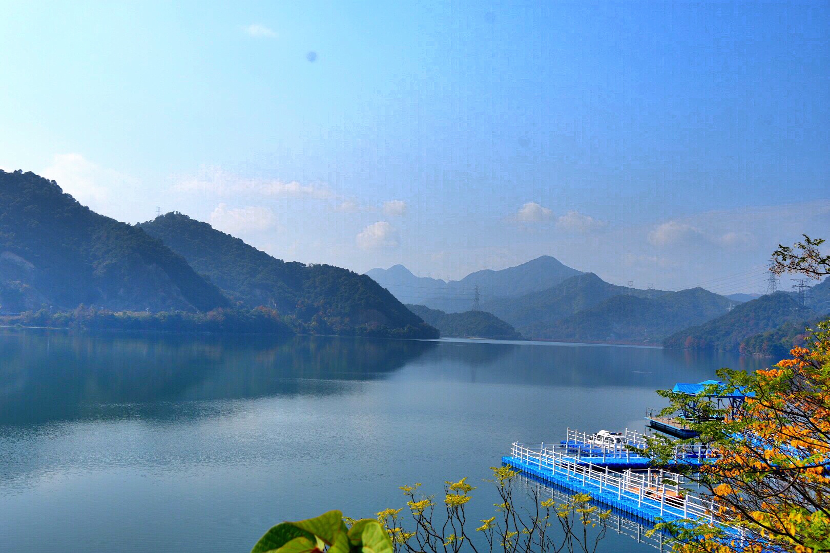 美丽幽静的太湖水库原创