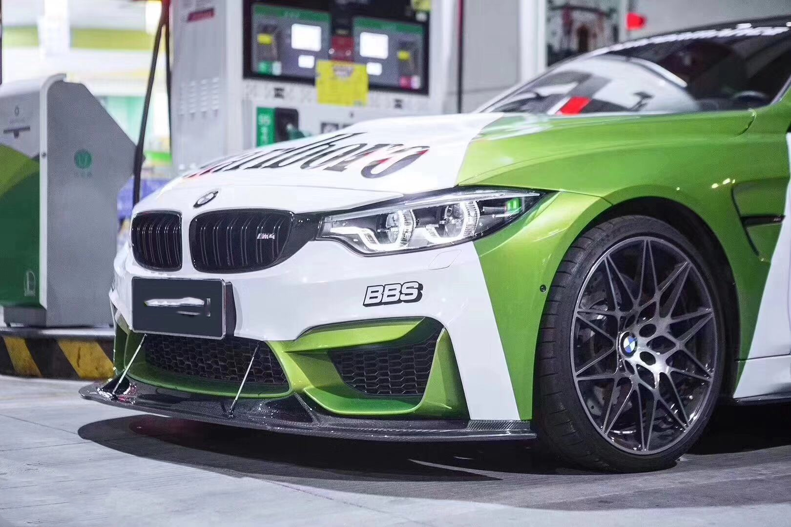 夏天里来一颗薄荷味万宝路 宝马m4彩绘很有趣