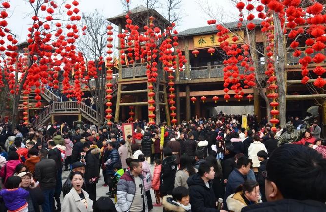 大年初一开门红,万岁山庙会喜迎四海游人!