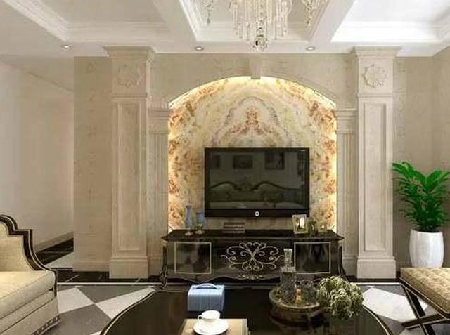 大理石背景墙，给你最天然的奢华