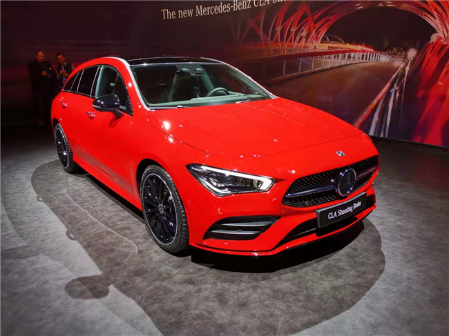 奔驰cla shooting brake亮相日内瓦车展 猎装更显运动