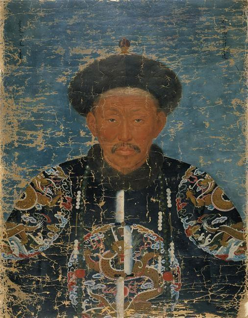 德国柏林国家博物馆民俗学分馆收藏绰罗斯和硕亲王达瓦齐,德国柏林