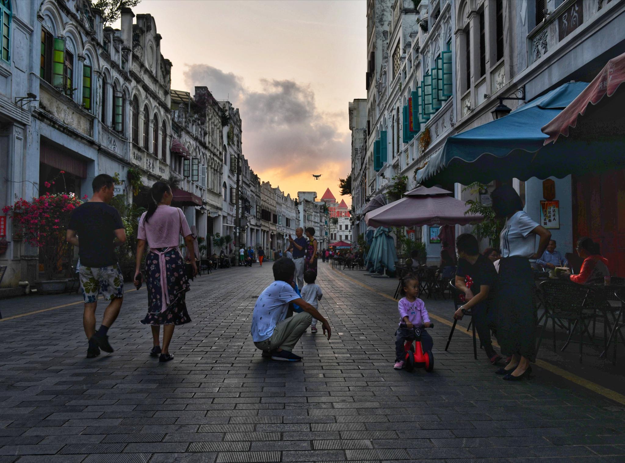 中山路是海口旅游最耀眼的名片之一