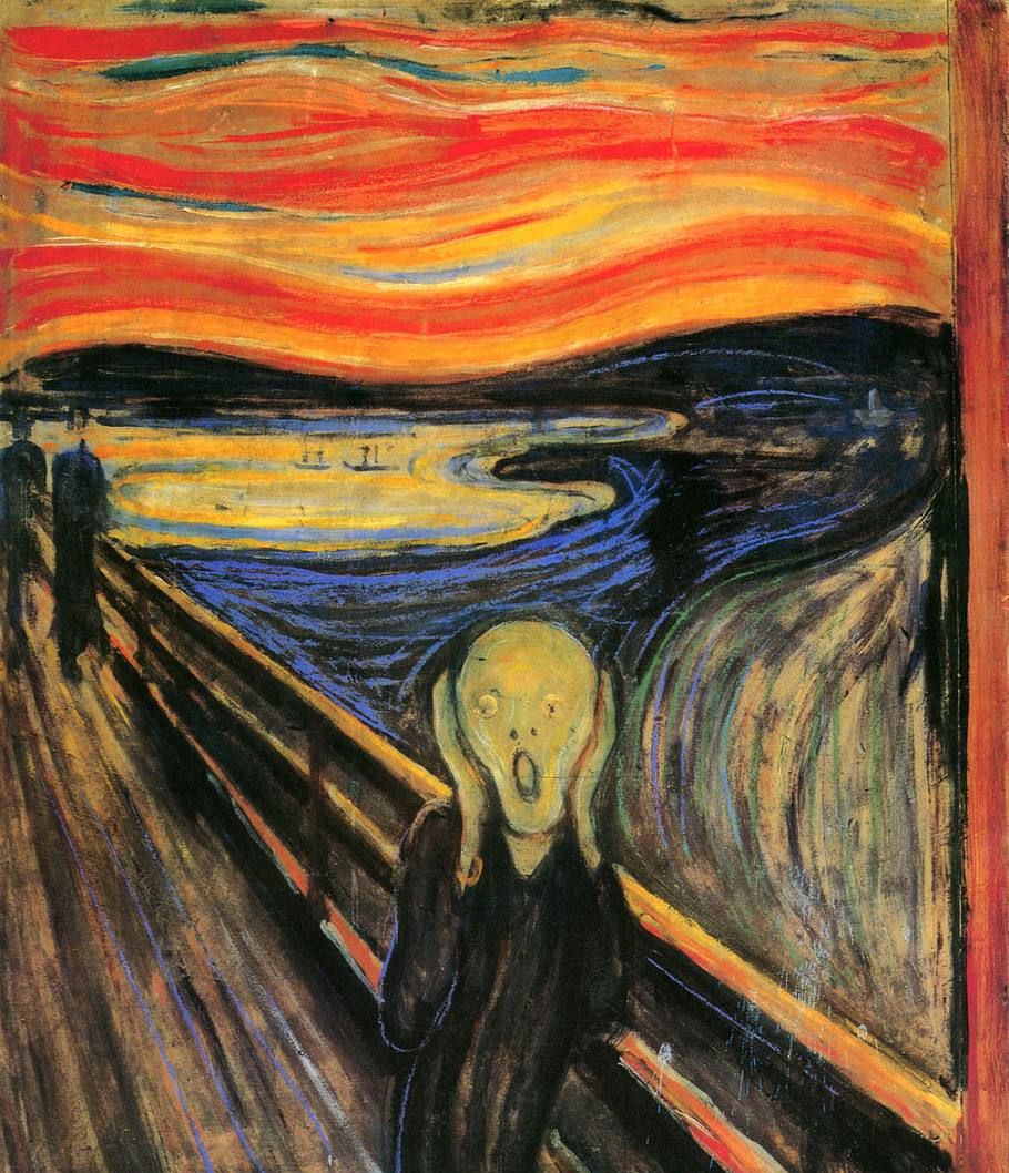 中外六位表现主义画家画作欣赏,你最喜欢哪幅?|绘画_新浪新闻