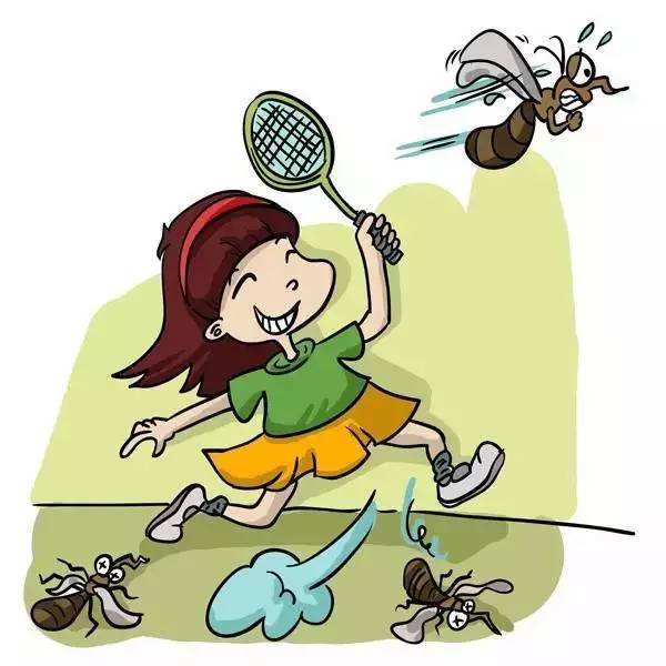 新创意:自主飞行捕蚊蝇拍