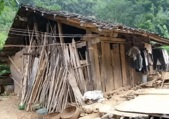 龙头拐杖隐身山脚农户家,碎成两截遭老人家嫌弃!