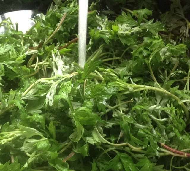 香煎(蒿子)艾叶粑粑