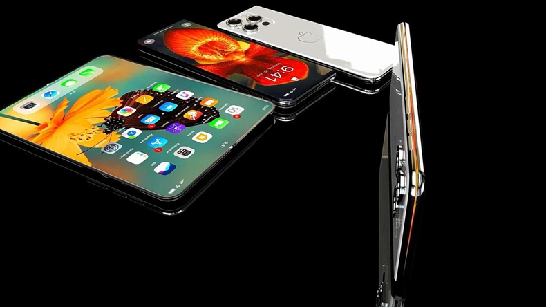 iphone折叠屏手机曝光四曲面无刘海真全面屏会不会被炒上天呢