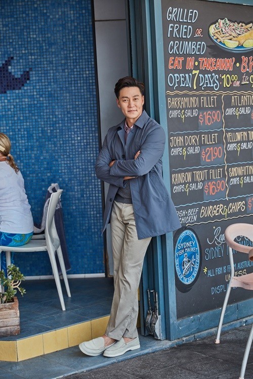 韩国艺人李瑞镇最新代言宣传照曝光