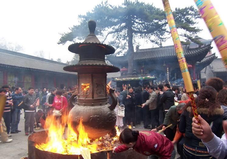五台山香火最为旺盛的寺庙五爷庙