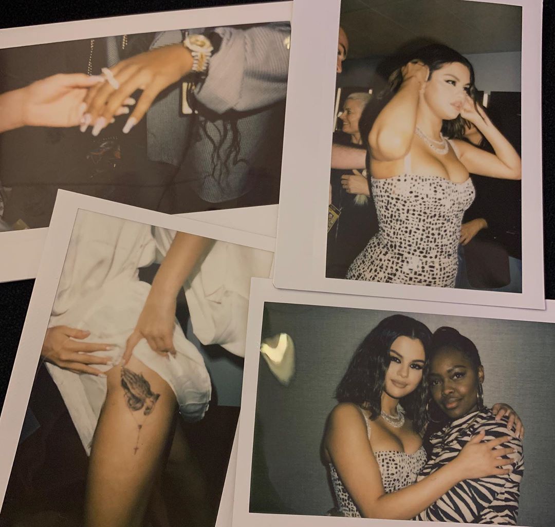 赛琳娜·戈麦斯在全美音乐奖之前偷偷在Instagram上晒出了自己最新的纹身