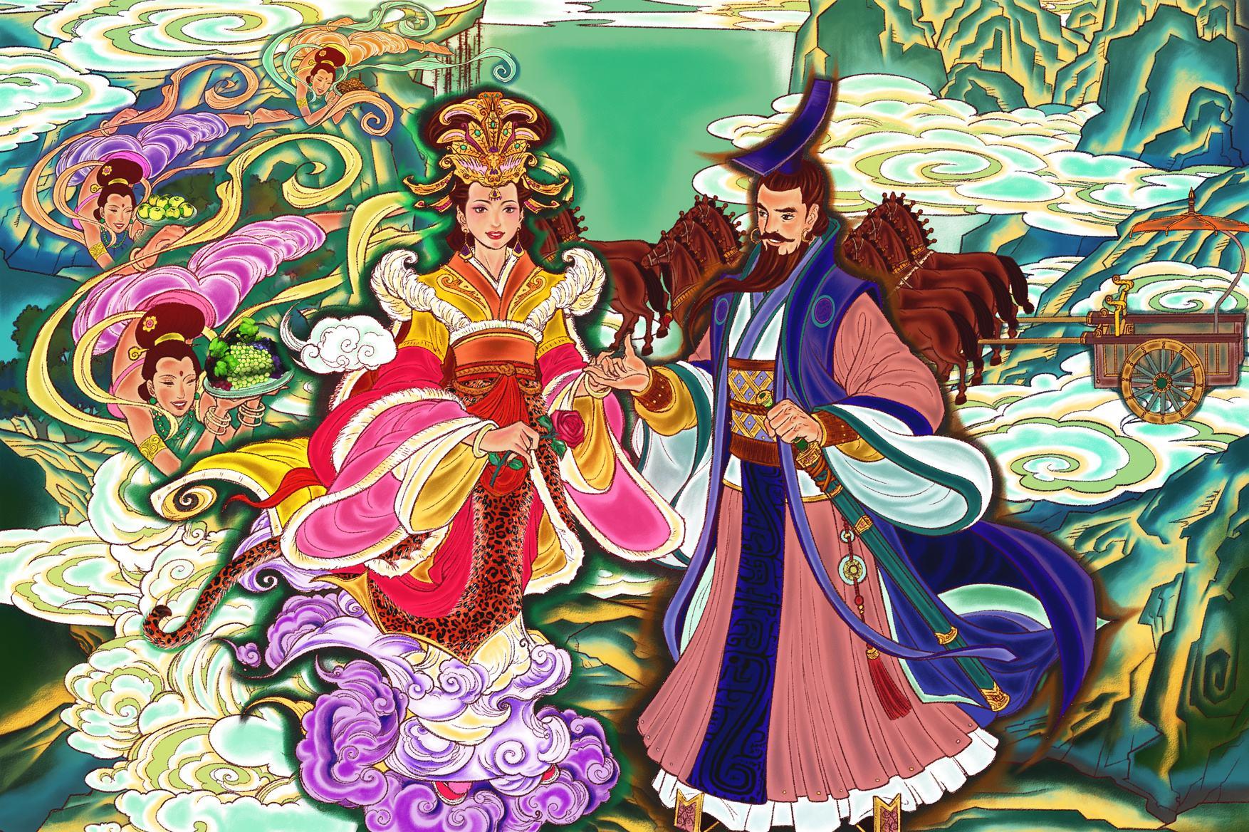 此古书消失上百年被盗墓贼发掘后竟然揭开周穆王西巡之事