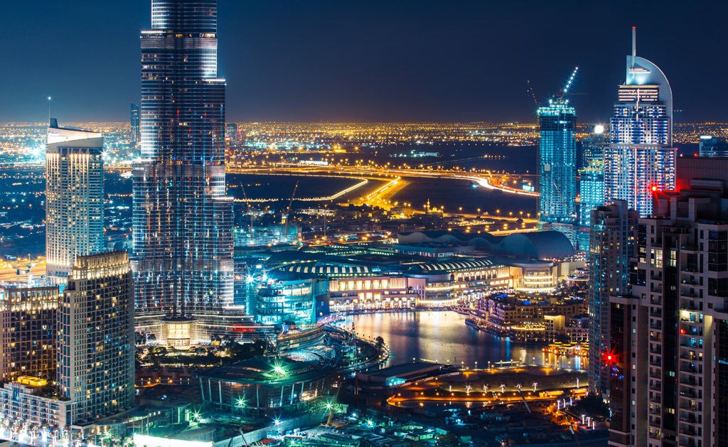 国际知名大都市夜晚景色