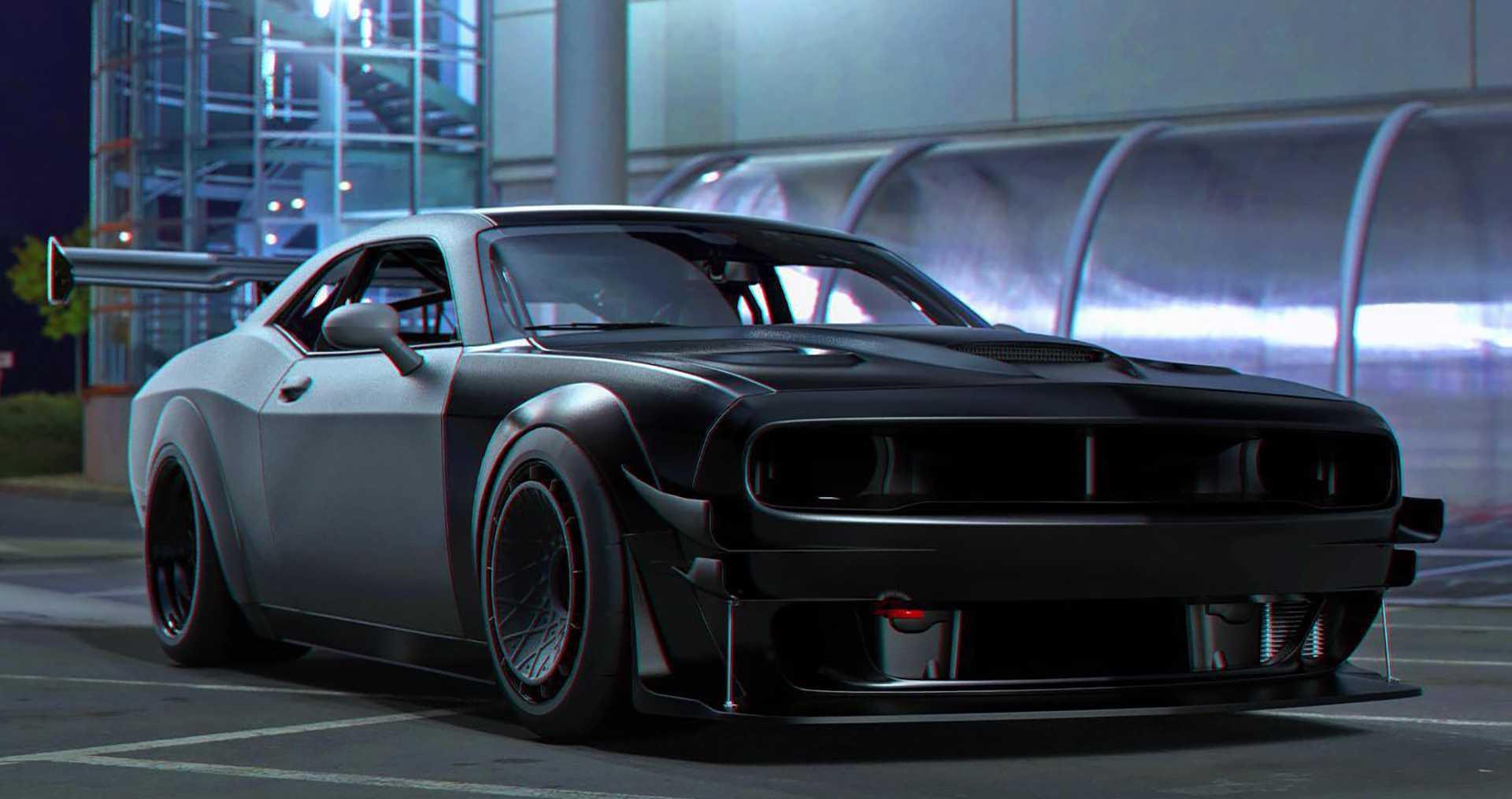 纯正美系肌肉车挑战者·地狱猫或也能称霸赛道日!